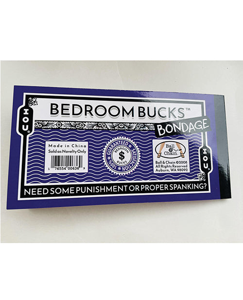 Bedroom Bondage Bucks - Empower Pleasure