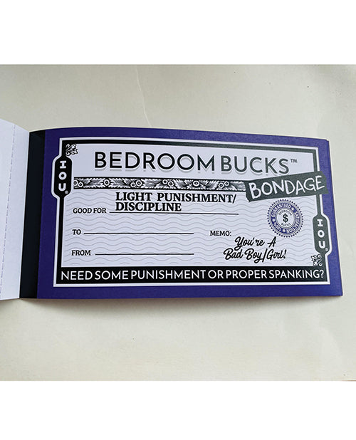 Bedroom Bondage Bucks - Empower Pleasure