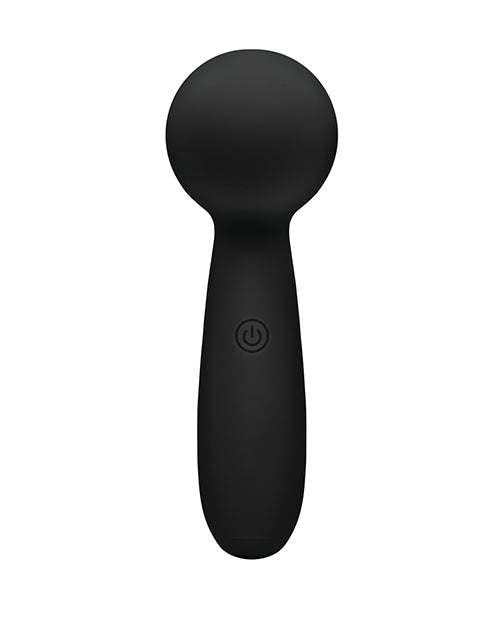 XGen Bodywand Lolli Mini Wand Vibrator - Black - Empower Pleasure