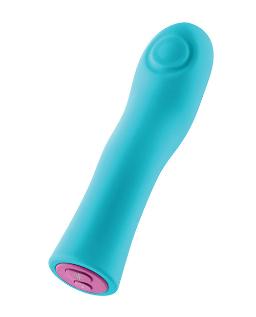 Femme Funn Hana Fingerlike Thumping Bullet - Turquoise - Empower Pleasure