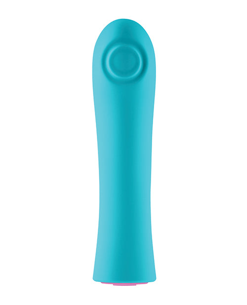 Femme Funn Hana Fingerlike Thumping Bullet - Turquoise - Empower Pleasure