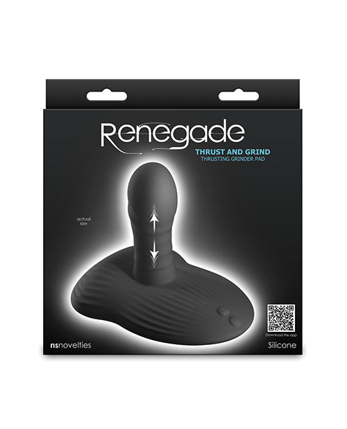 Renegade Thrust & Grind Thrusting Grinder Pad - Black - Empower Pleasure