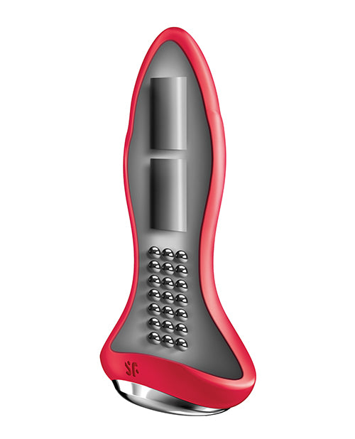 Satisfyer Rotator Plug 1+ - Red - Empower Pleasure