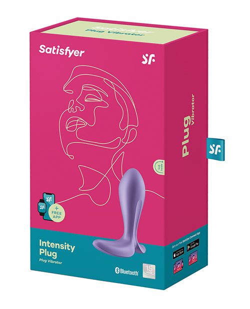 Satisfyer Intensity Plug - Purple - Empower Pleasure