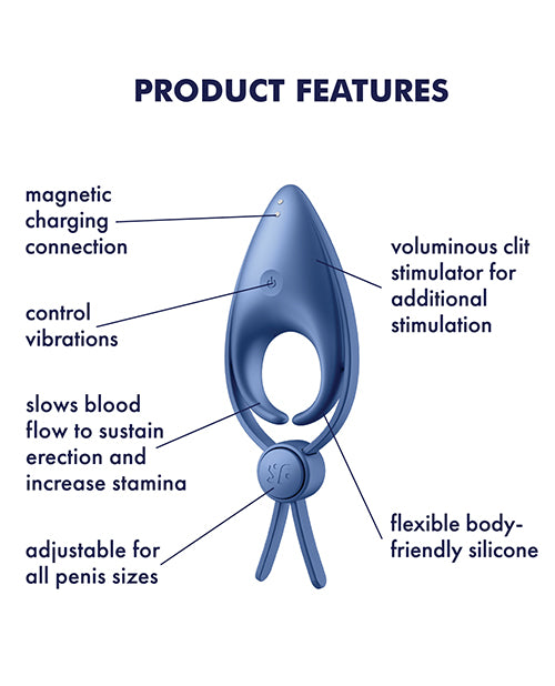 Satisfyer Sniper - Blue Grey - Empower Pleasure
