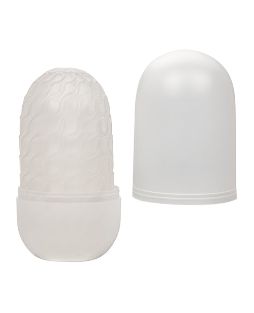 Boundless Reversible Squishy Ball Stroker - Smoke - Empower Pleasure