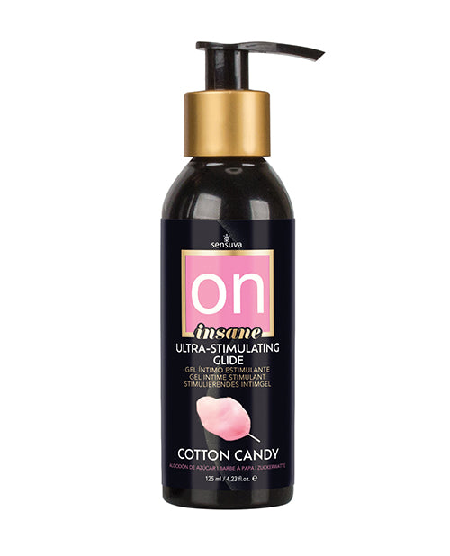 ON Insane Ultra Stimulating Glide - 4.23 oz Cotton Candy - Empower Pleasure