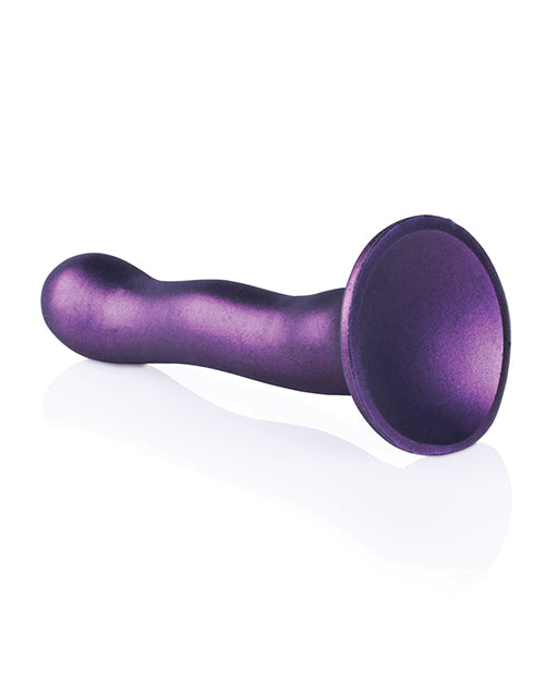 Shots Ouch 7" Curvy G-Spot Dildo - Metallic Purple - Empower Pleasure