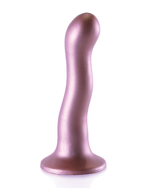 Shots Ouch 7" Curvy G-Spot Dildo - Rose Gold - Empower Pleasure