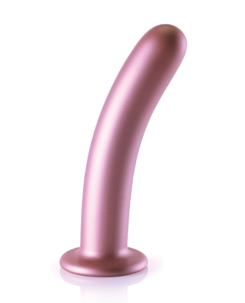 Shots Ouch 7" Smooth G-Spot Dildo - Rose Gold - Empower Pleasure