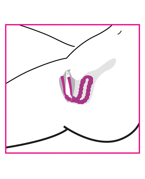 Frisky Petal Pusher Silicone Labia Spreader - Empower Pleasure