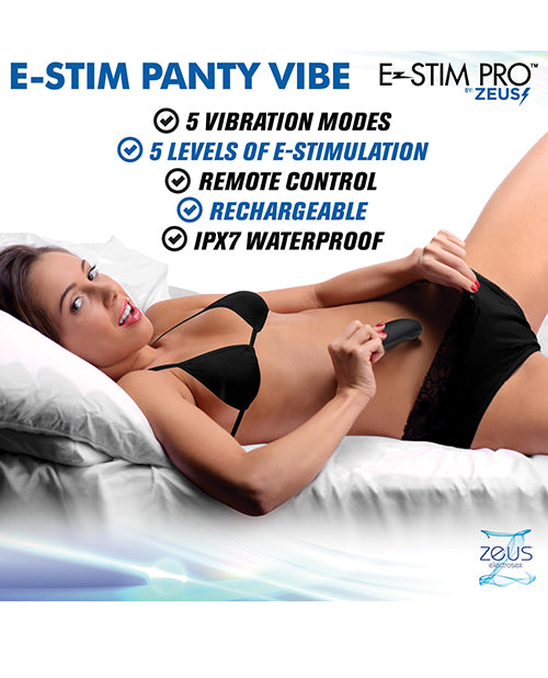 E-Stim Panty Vibe with Remote Control - Empower Pleasure