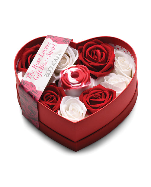 Inmi Bloomgasm The Enchanted 10X Rose Stimulator Lovers Gift Box - Swirl - Empower Pleasure