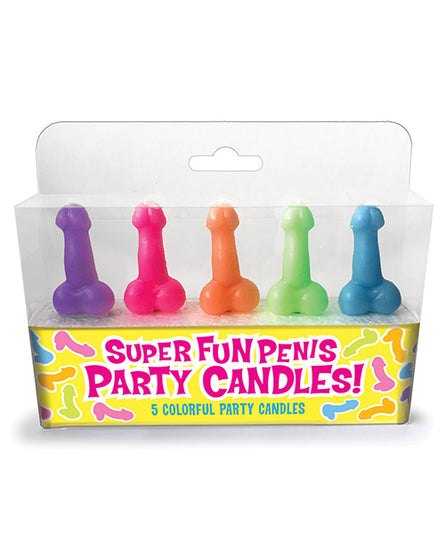 Super Fun Party Candles  - Set of 5 - Empower Pleasure