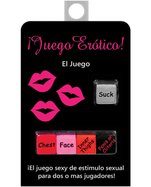 Juego Erotico - Dice Game in Spanish - Empower Pleasure