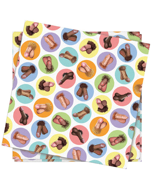 Mini-Penis Napkins - Pack of 8 - Empower Pleasure