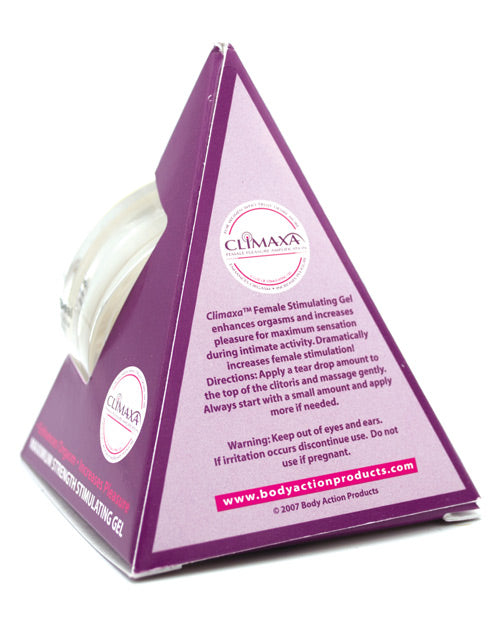 Climaxa Stimulating Gel - .5 oz Jar - Empower Pleasure