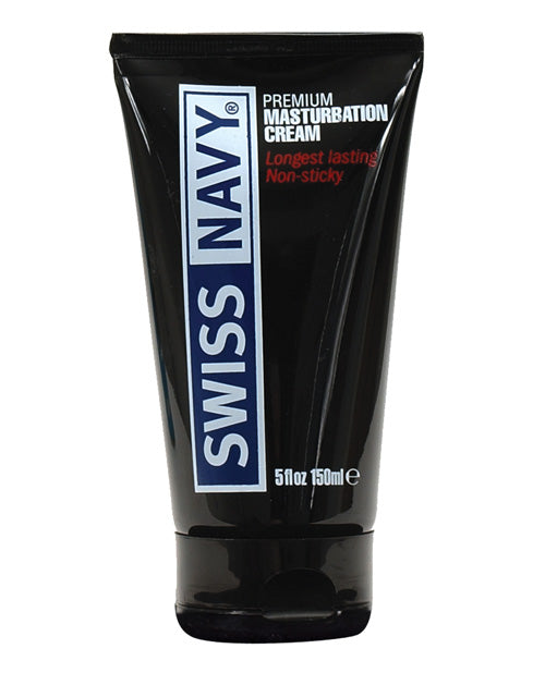 Swiss Navy Premium Masturbation Cream - 5 oz Tube - Empower Pleasure