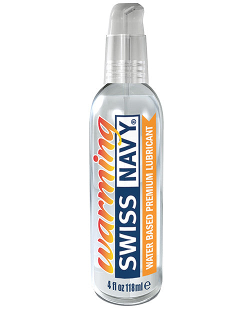 Swiss Navy Warming Water Based Lube - 4 oz - Empower Pleasure