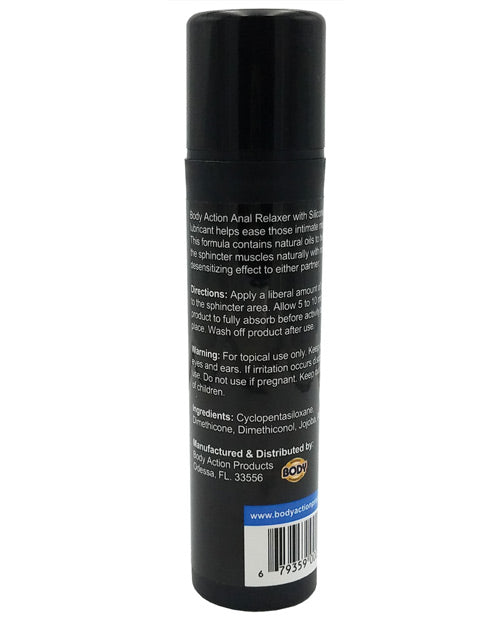 Body Action Anal Relaxer - 1.7 oz Pump Bottle - Empower Pleasure
