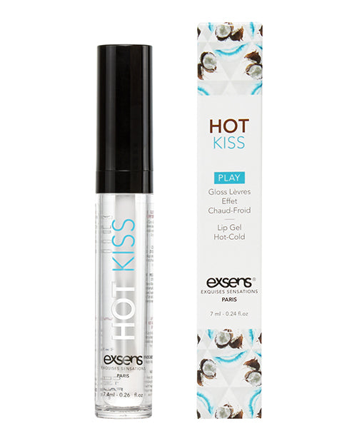 EXSENS of Paris Hot Kiss Play Lip Gloss - Coconut - Empower Pleasure