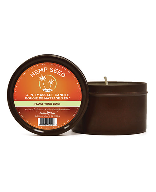 Earthly Body Summer 2022 3-in-1 Massage Candle - Assorted Scents - Empower Pleasure