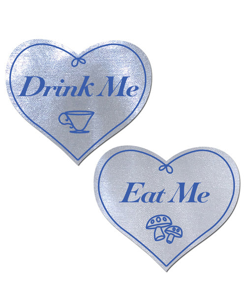 Pastease Eat Me Drink Me Liquid Heart - White O/S - Empower Pleasure