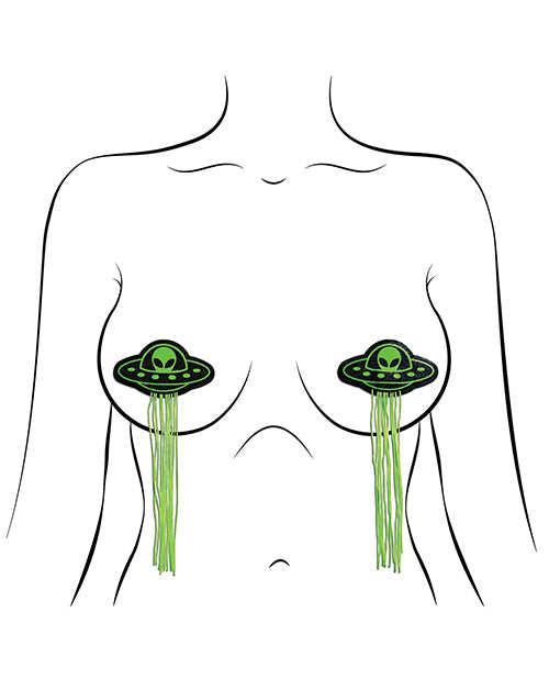 Pastease Premium UFO w/Tassel - Green O/S - Empower Pleasure