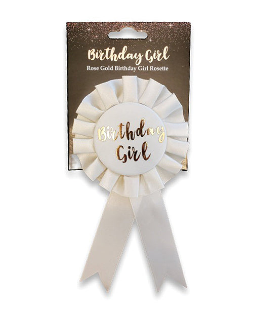 Birthday Girl Badge - Rose Gold - Empower Pleasure