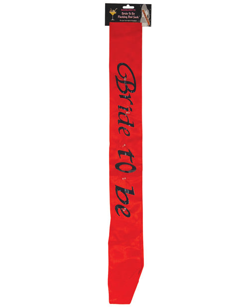 Bride to Be Flashing Sash - Empower Pleasure