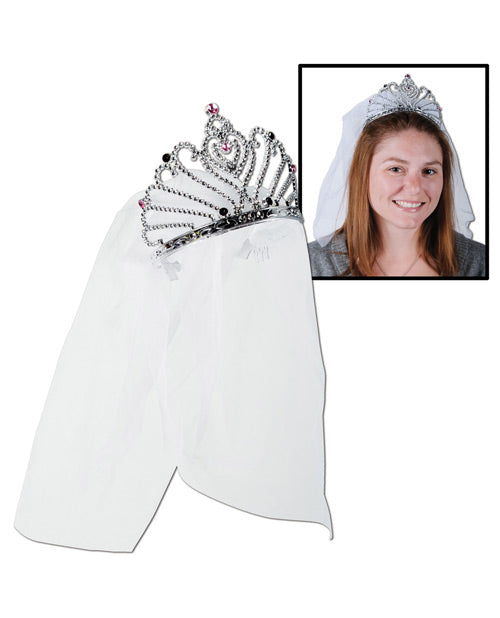 Bride to be Tiara and Veil