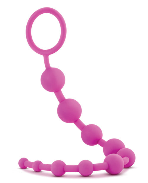 Blush Luxe Silicone Beads 10 - Empower Pleasure