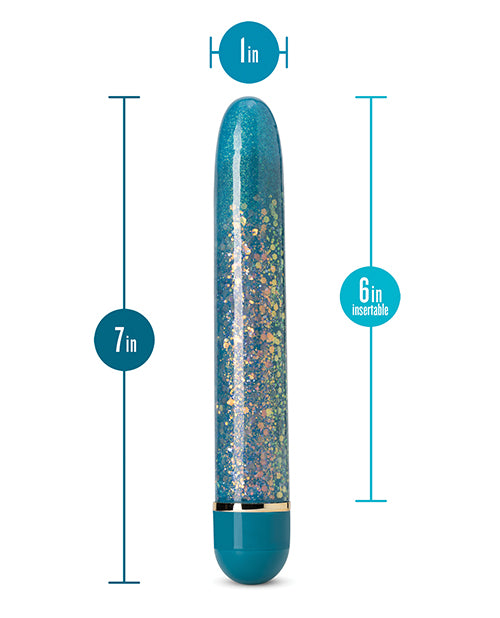 Blush The Collection Astral Slim Vibe - Teal - Empower Pleasure