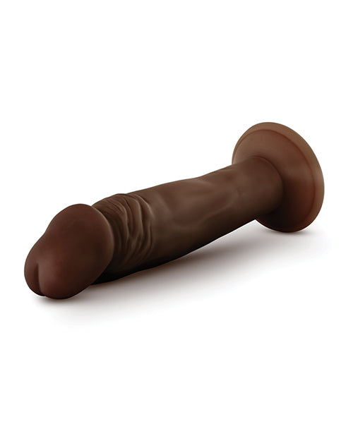 Blush Dr. Skin Plus 6" Posable Dildo - Chocolate - Empower Pleasure