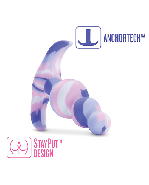 Blush Avant Twilight Silicone Plug - Blue - Empower Pleasure