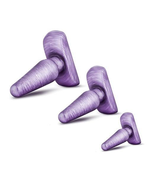Blush B Yours Anal Trainer Kit - Purple Swirl - Empower Pleasure