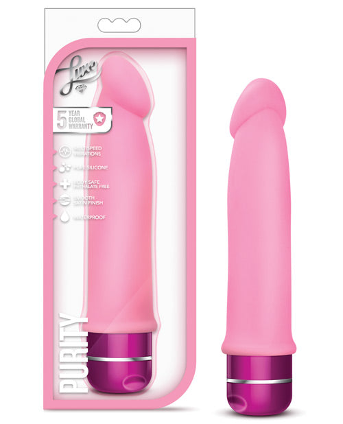 Blush Purity Silicone Vibrator