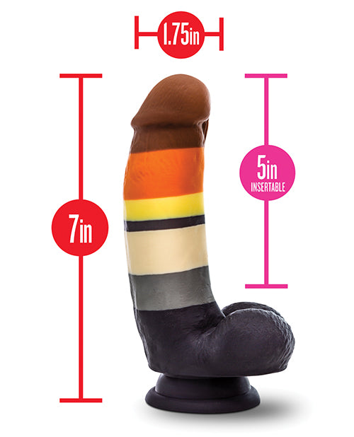 Blush Avant P9 Bear Pride Dildo - Multi Color - Empower Pleasure