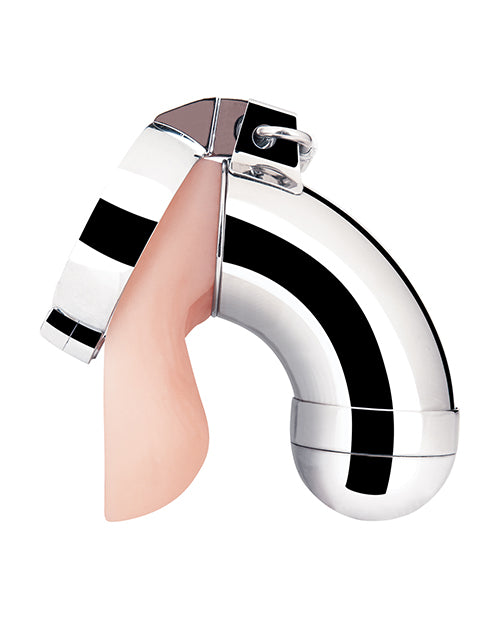 Blue Line Submission Cage - Silver - Empower Pleasure