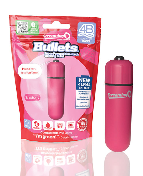 Screaming O 4B Bullet - Strawberry - Empower Pleasure