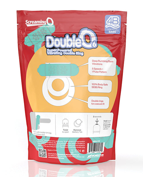 Screaming O 4B DoubleO 6 - Kiwi - Empower Pleasure