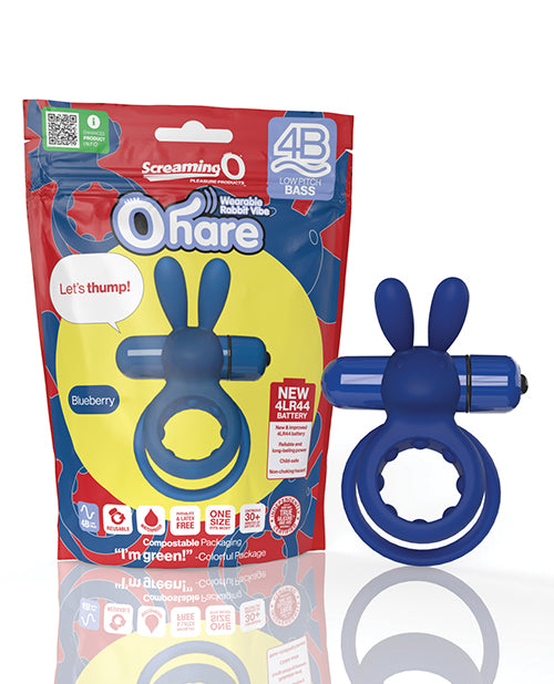 Screaming O 4B Ohare - Blueberry - Empower Pleasure