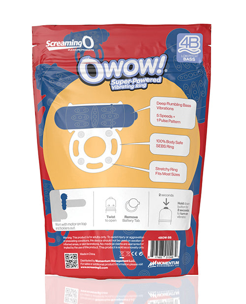 Screaming O 4B OWow - Blueberry - Empower Pleasure