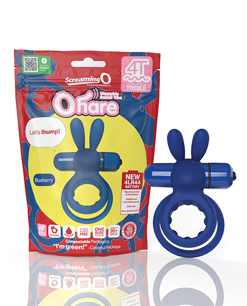 Screaming O 4T Ohare - Blueberry - Empower Pleasure