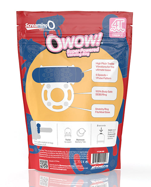 Screaming O 4T OWow - Blueberry - Empower Pleasure