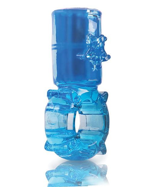 Screaming O Big OMG Vibrator Ring - Blue