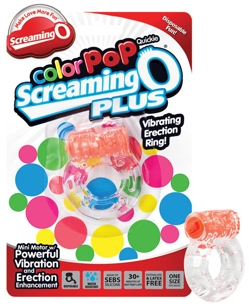 Screaming O Color Pop Quickie O Plus - Empower Pleasure