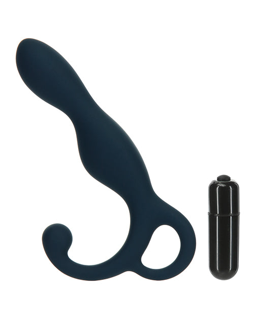 Lux Active LX1 5.75" Silicone Anal Trainer - Dark Blue - Empower Pleasure