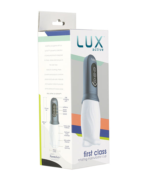 Lux Active First Class Rotating Masturbator Cup - Empower Pleasure