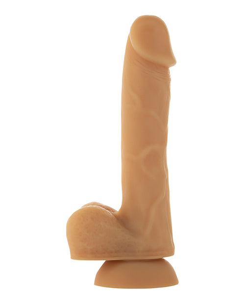 The Andrew - 8" Bendable Dong - Caramel